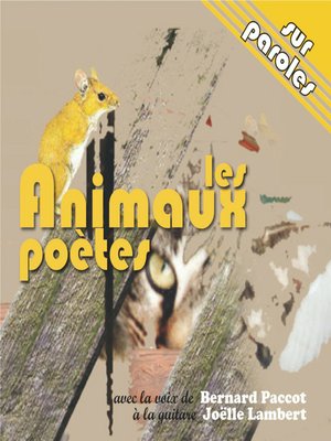 cover image of Les animaux poètes